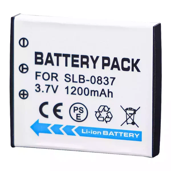 ⁦بطارية الكاميرا Samsung SLB-0837 SLB-0737⁩ - الصورة ⁦3⁩