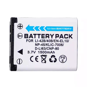 بطارية الكاميرا Nikon Coolpix S500 Coolpix S510 Coolpix S520 Coolpix S570 Coolpix S600 Coolpix S700