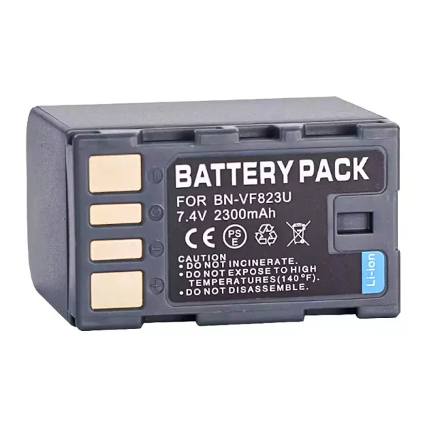 ⁦بطارية الكاميرا JVC BN-VF823 BN-VF823U BN-VF823USP⁩ - الصورة ⁦2⁩