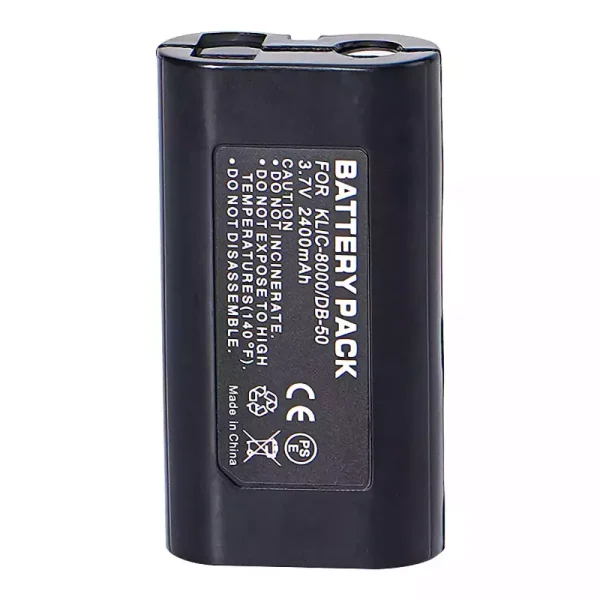 ⁦بطارية الكاميرا KODAK Z612 Z712 Z812 IS Z1012 IS Z1015 IS Z1085 IS Z8612 IS Zx1 ZxD⁩ - الصورة ⁦2⁩