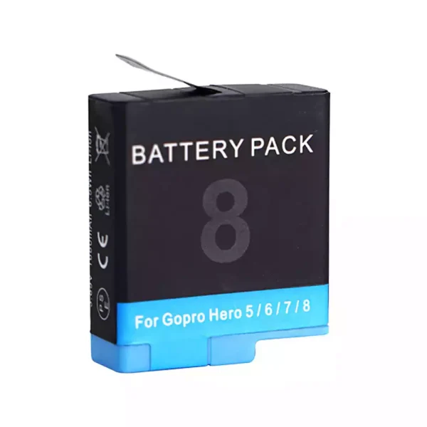 بطارية الكاميرا GoPro Hero 8 Action Camera,GoPro Hero 8 Black,GoPro Hero 8 HD Black,GoPro Hero Silver,GoPro Hero 8 HD Silver