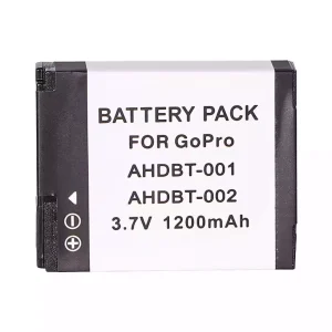 بطارية الكاميرا GoPro AHDBT-001 AHDBT-002,GoPro HD HERO(2010 MODEL),HD HERO2