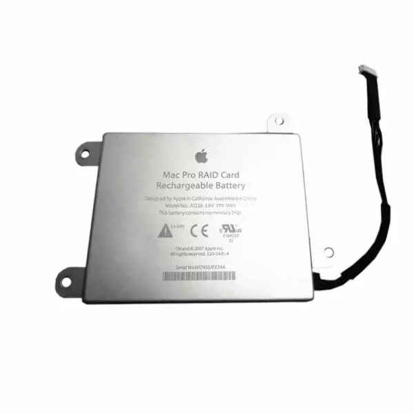 بطارية بديلة لـ Mac Pro RAID Card A1228