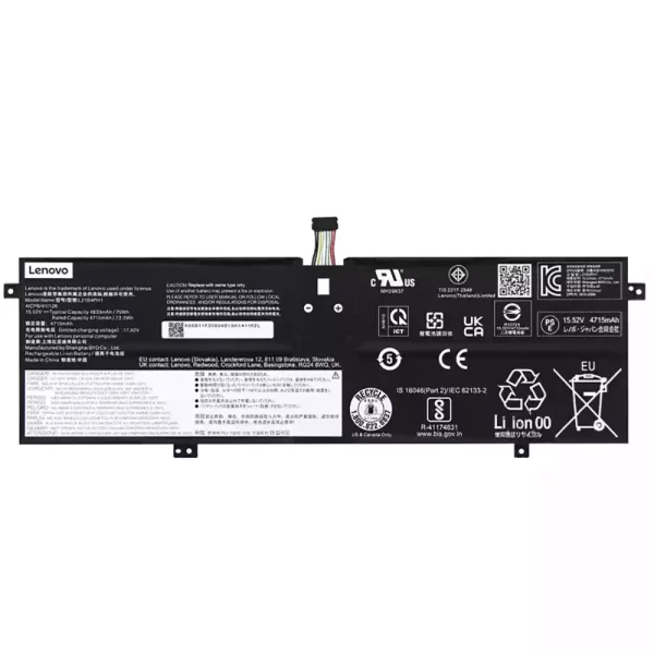 ⁦بطارية الكمبيوتر المحمول LENOVO L21B4PH1 L21C4PH1 L21M4PH1 L21L4PH1 L21D4PH1⁩ - الصورة ⁦2⁩