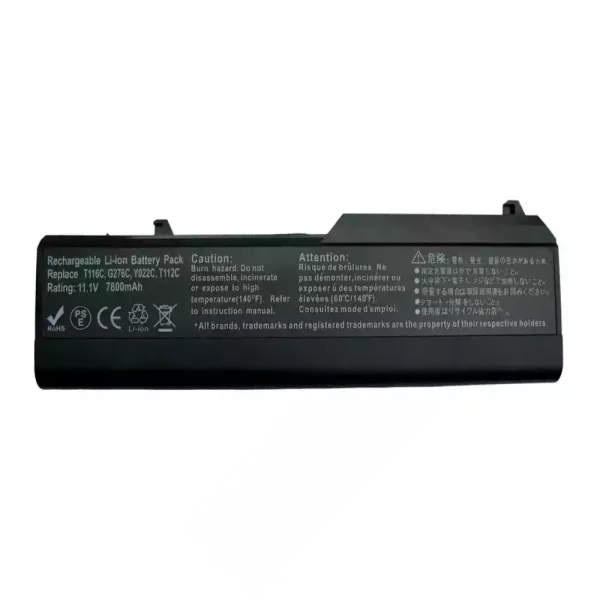 بطارية الكمبيوتر المحمول DELL T116C K738H T112C