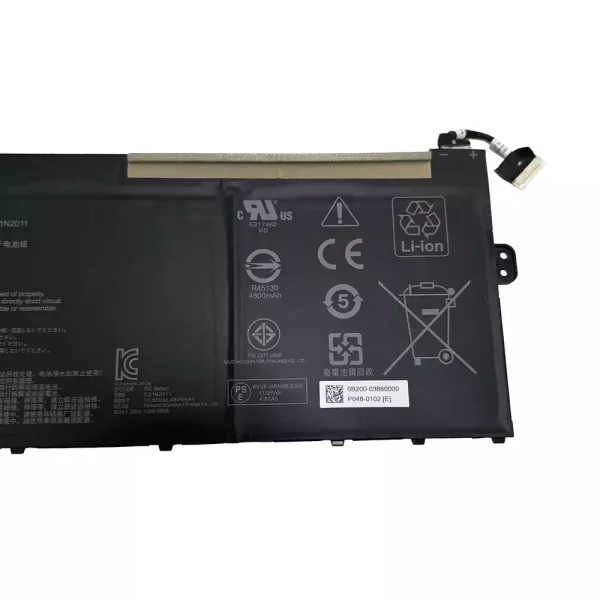 ⁦بطارية الكمبيوتر المحمول ASUS C31N2011⁩ - الصورة ⁦3⁩