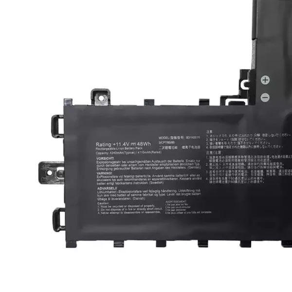 ⁦بطارية الكمبيوتر المحمول ASUS B31N2015⁩ - الصورة ⁦3⁩