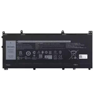 بطارية الكمبيوتر المحمول DELL VG661 V4N84,DELL Alienware x14 R1 R2