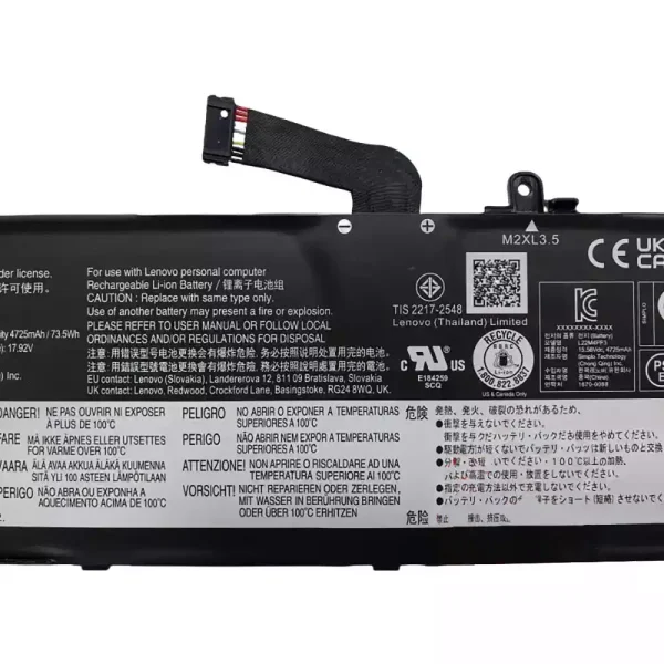 ⁦بطارية الكمبيوتر المحمول LENOVO L22M4PF3 L22X4PF3 L22B4PF3⁩ - الصورة ⁦3⁩