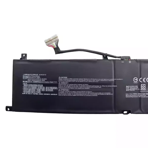 ⁦بطارية الكمبيوتر المحمول MSI BTY-M6M1⁩ - الصورة ⁦3⁩