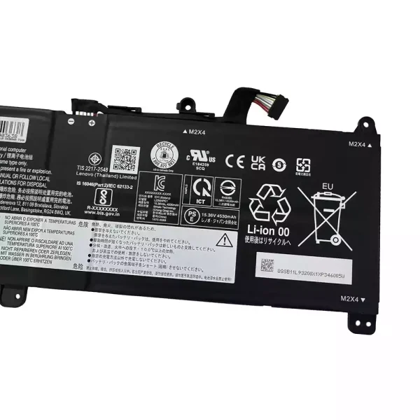 ⁦بطارية الكمبيوتر المحمول LENOVO L22D4PE1 L22C4PE1 L22M4PE1⁩ - الصورة ⁦4⁩