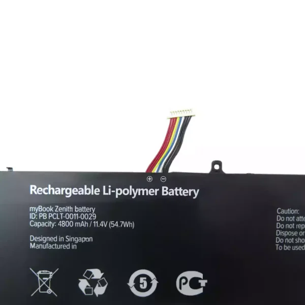 ⁦بطارية الكمبيوتر المحمول PCLT-0011-0029⁩ - الصورة ⁦2⁩