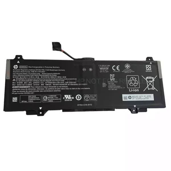 بطارية الكمبيوتر المحمول HP GG02XL