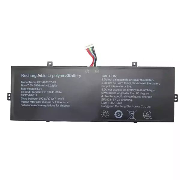 بطارية الكمبيوتر المحمول GFL4281B7-2S