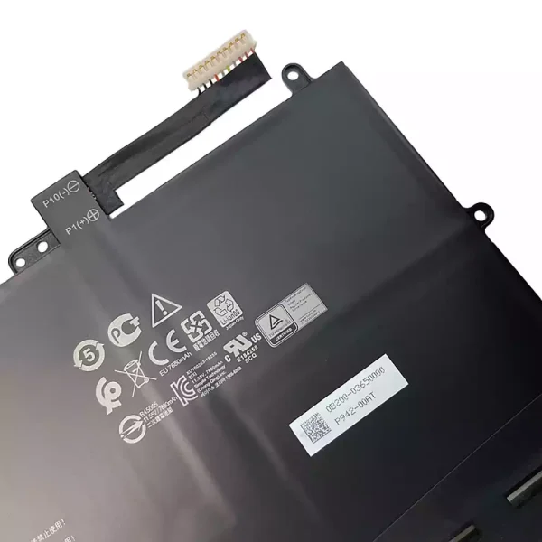 ⁦بطارية الكمبيوتر المحمول ASUS P4800⁩ - الصورة ⁦3⁩
