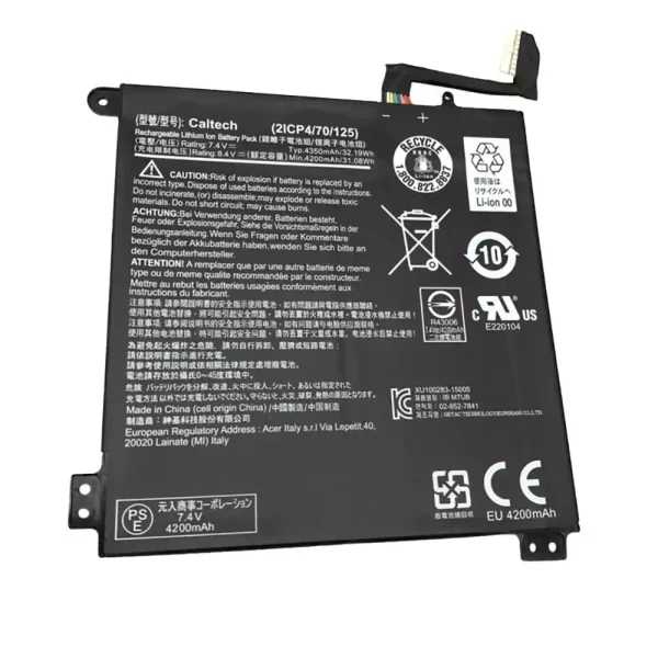 بطارية الكمبيوتر المحمول Acer Caltech