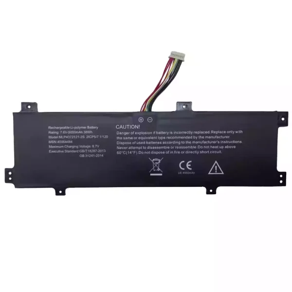 بطارية الكمبيوتر المحمول MLP4372121-2S 40064487