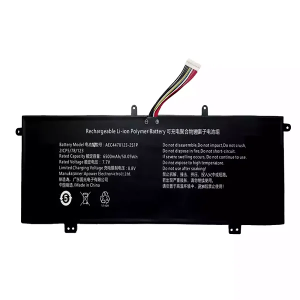بطارية الكمبيوتر المحمول AEC4478123-2S1P