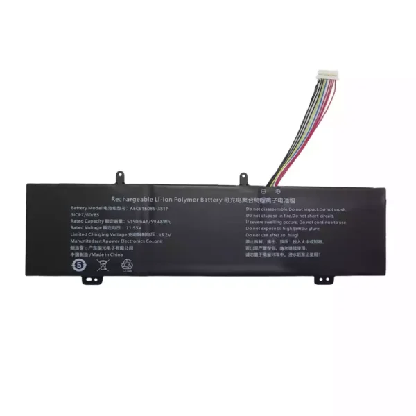 بطارية الكمبيوتر المحمول AEC616085-3S1P