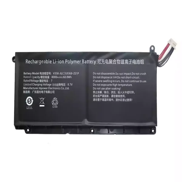 بطارية الكمبيوتر المحمول AEC769368-2S1P V358-AEC769368-2S1P