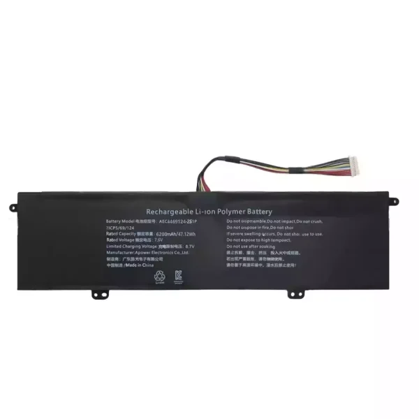 ⁦بطارية الكمبيوتر المحمول AEC4469124-2S1P⁩ - الصورة ⁦2⁩