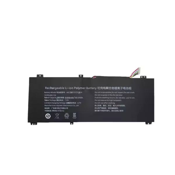 بطارية الكمبيوتر المحمول AEC4381117-2S1P