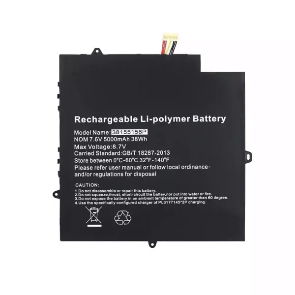بطارية الكمبيوتر المحمول 38155158P Jumper EZBook X4 Pro