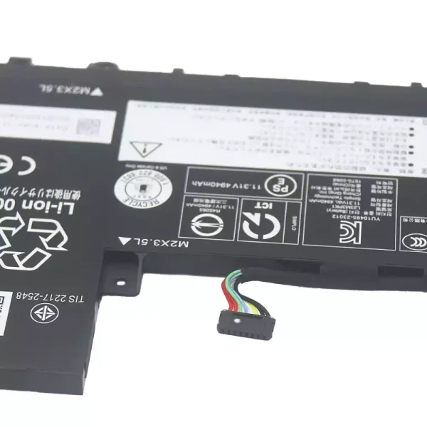 ⁦بطارية الكمبيوتر المحمول LENOVO L23M3PK1 L23X3PK1 L23B3PK1 L23D3PK1 L23C3PK1⁩ - الصورة ⁦4⁩