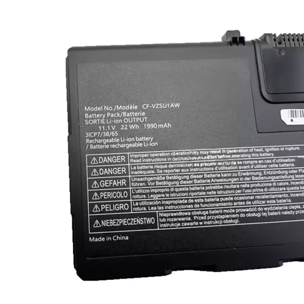 ⁦بطارية الكمبيوتر المحمول PANASONIC CF-33 CF-VZSU1AW CF-VZSU1AR⁩ - الصورة ⁦3⁩