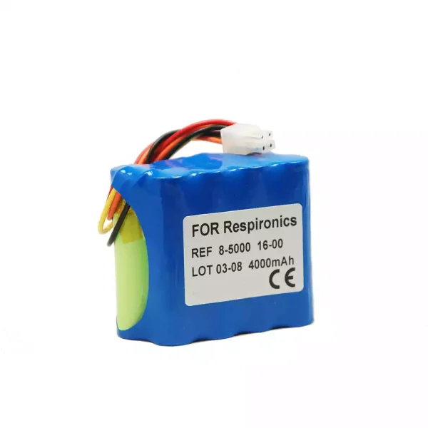 ⁦بطارية بديلة لـ 8-5000 16-00,RESPIRONICS BiPAP Focus Ventilator⁩ - الصورة ⁦2⁩