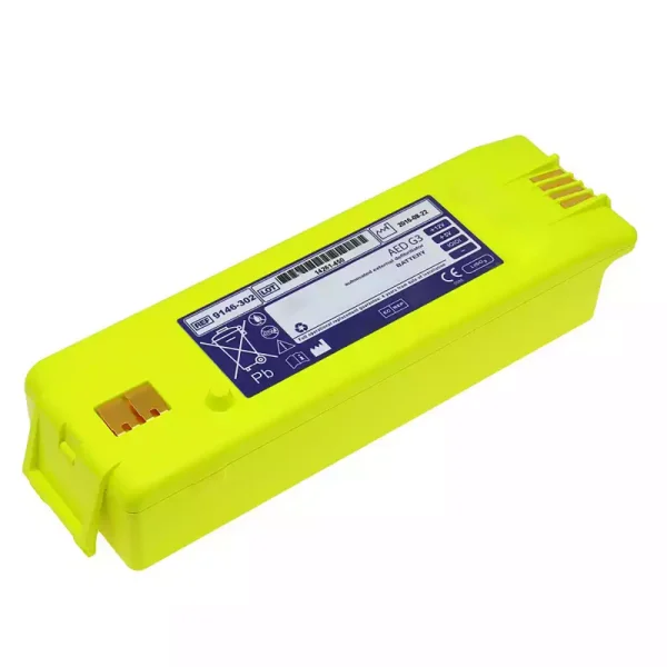 ⁦بطارية بديلة لـ ZOLL Powerheart AED G3,G3 Plus,9142,9146 AED,Powerheart AED G3 9390E,9390A,9300E 9300A⁩ - الصورة ⁦2⁩