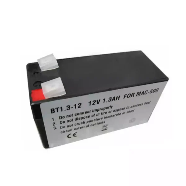 بطارية بديلة لـ GE BT1.3-12,NP1.3-12,GE MAC-500,Marquette Mac 500