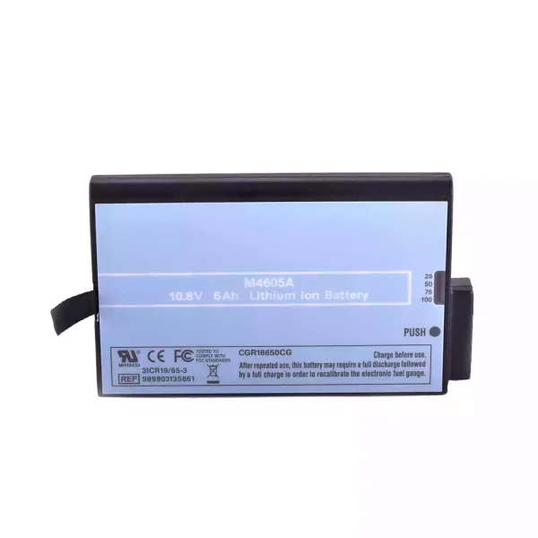 بطارية بديلة لـ Philips MP20,MP30,MP40,MP50,MP60,MP70,MP80, MP90,M8001A,M8002A,M8100,MX500,MX450,MX600