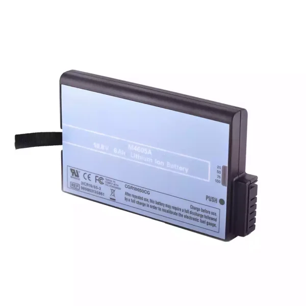⁦بطارية بديلة لـ Philips MP20,MP30,MP40,MP50,MP60,MP70,MP80, MP90,M8001A,M8002A,M8100,MX500,MX450,MX600⁩ - الصورة ⁦3⁩