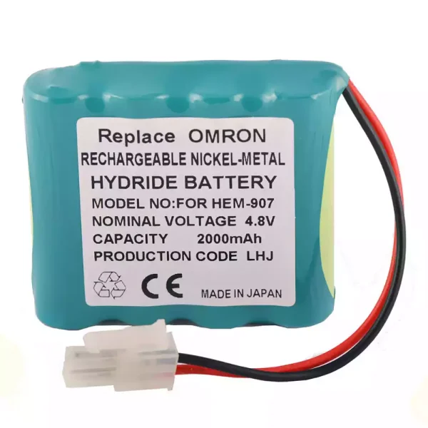 بطارية بديلة لـ Omron HEM-907,HEM-907XL,48H907N-AU