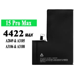 بطارية الهاتف الذكي A3121  ينطبق على iPhone 15 pro max