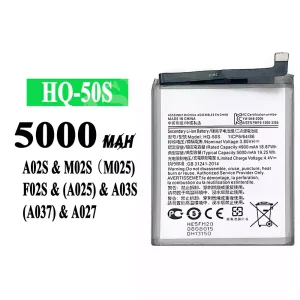 بطارية الهاتف الذكي HQ-50S ينطبق على Samsung A02S/M02S/M025/F02S/A025/A03S/A037/A027