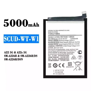 بطارية الهاتف الذكي SCUD-WT-W1  ينطبق على Samsung A22 5G/A22s 5G