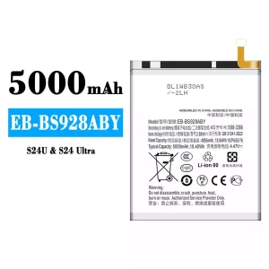 بطارية الهاتف الذكي EB-BS928ABY  ينطبق على Samsung S24U/S24 Ultra