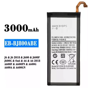 بطارية الهاتف الذكي EB-BJ800ABE ينطبق على Samsung J6/J6 2018/A6/A6 2018