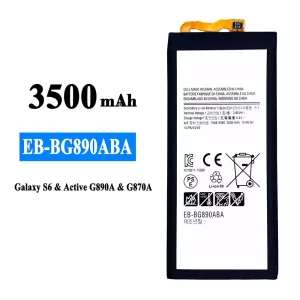 بطارية الهاتف الذكي EB-BG890ABA ينطبق على Samsung Galaxy S6