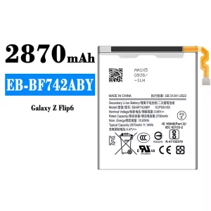 بطارية الهاتف الذكي EB-BF742ABY  ينطبق على Samsung Galaxy Z Flip 6