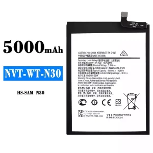 بطارية الهاتف الذكي NVT-WT-N30 ينطبق على Samsung HS-SAM,N30