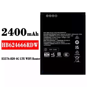 بطارية الهاتف الذكي HB624666RDW  ينطبق على HUAWEI E5576-820 4G LTE WIFI Router