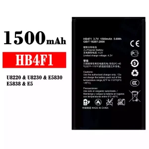 بطارية الهاتف الذكي HB4F1 ينطبق على HUAWEI U8220/U8230/E5830/E5838/E5