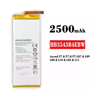 بطارية الهاتف الذكي HB3543B4EBW ينطبق على HUAWEI P7