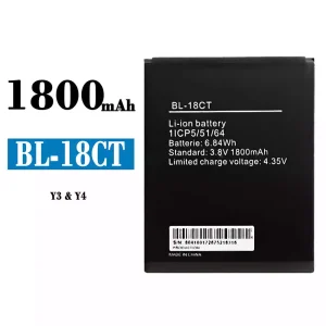 بطارية الهاتف الذكي BL-18CT  ينطبق على Tecno Y3 / Y4