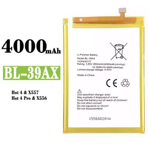 بطارية الهاتف الذكي BL-39AX  ينطبق على Infinix Hot 4 /Hot 4 Pro