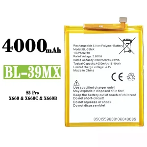 بطارية الهاتف الذكي BL-39MX  ينطبق على Infinix S5 Pro