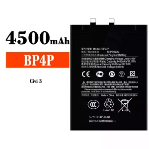 بطارية الهاتف الذكي BP4P ينطبق على Xiaomi Civi 3